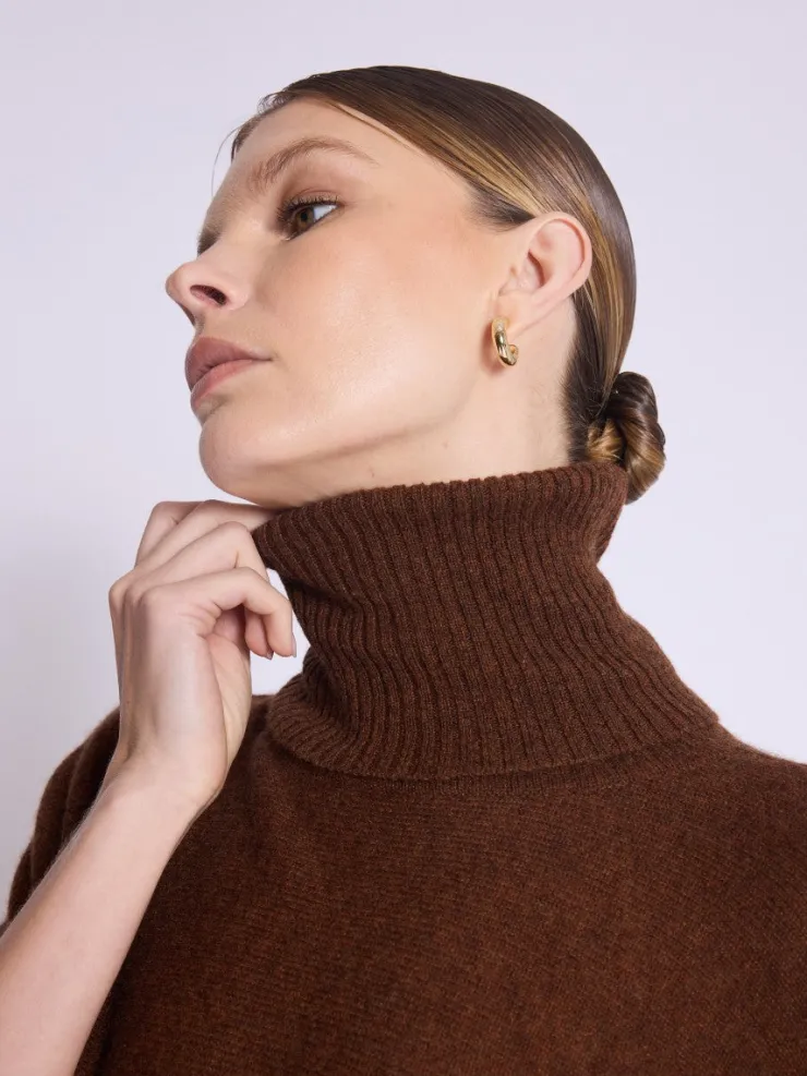 Best Adette Turtleneck Poncho In Sweaters
