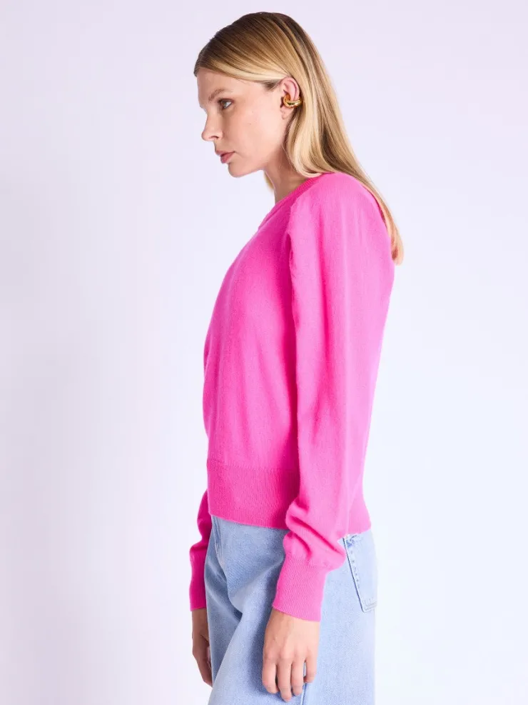 Best Aika Puff Sleeve Sweater In Basics And Tees|Sweaters