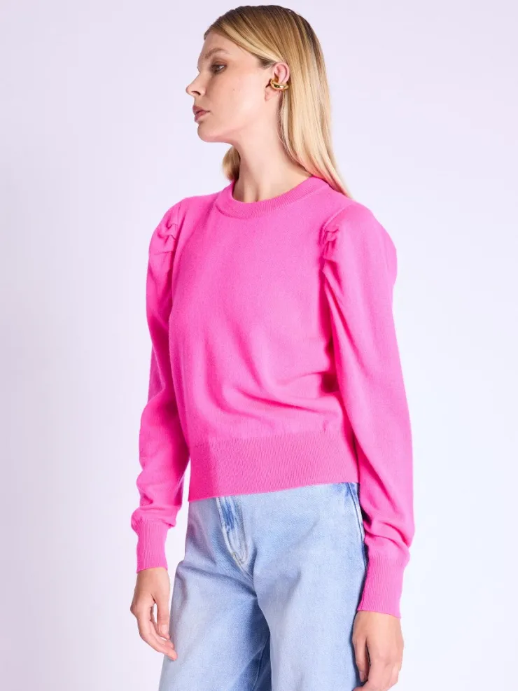 Best Aika Puff Sleeve Sweater In Basics And Tees|Sweaters
