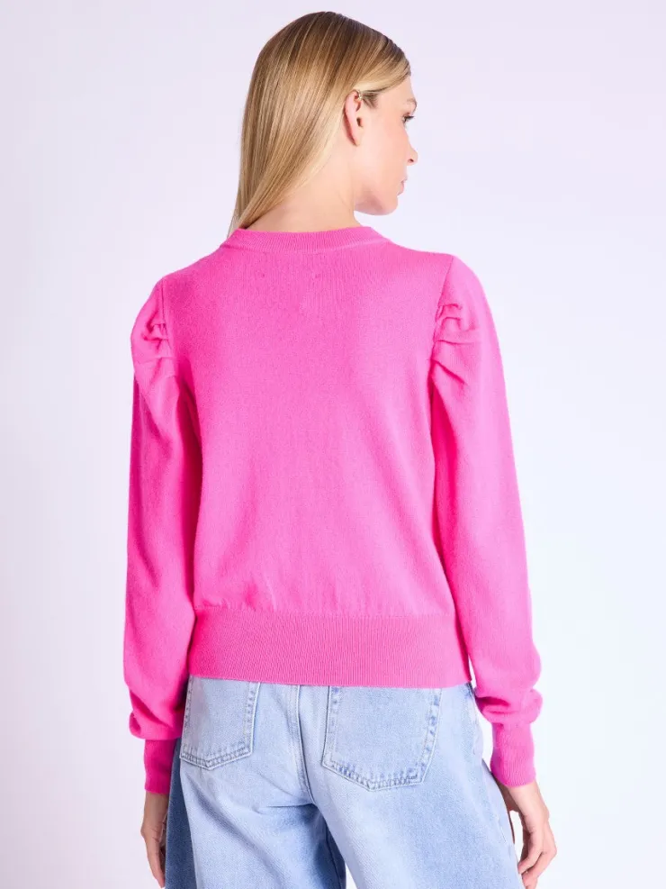 Best Aika Puff Sleeve Sweater In Basics And Tees|Sweaters