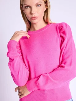 Best Aika Puff Sleeve Sweater In Basics And Tees|Sweaters