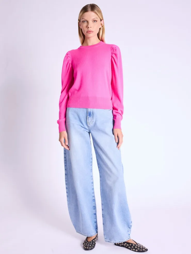 Best Aika Puff Sleeve Sweater In Basics And Tees|Sweaters