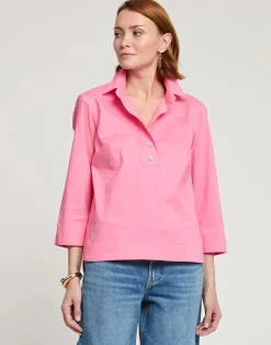 Discount Aileen 3/4 Sleeve Blouse In *FINAL SALE* Blouses