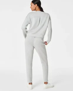Discount AirEssentials Crew Pullover In Light Heather Shop All Athleisure