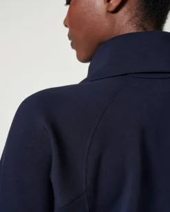 Clearance AirEssentials Half-Zip Pullover In Navy Shop All Athleisure|Shop All Matching Sets