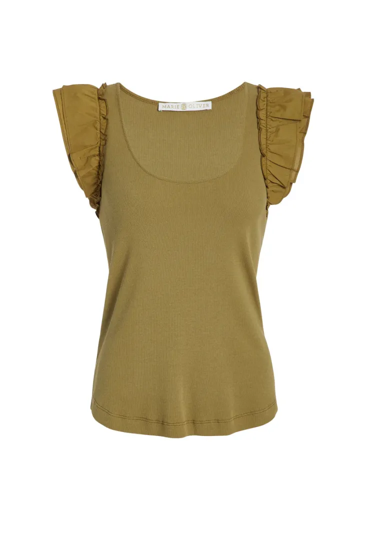 Clearance Anna Top In *FINAL SALE* Basics And Tees