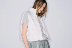 Fashion Aster Puffer Vest In Pearl All Outerwear|Shop All Athleisure
