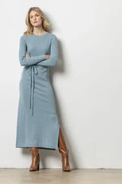 Hot Belted Maxi Dress In Basics And Tees