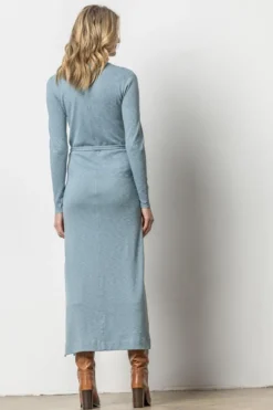 Hot Belted Maxi Dress In Basics And Tees