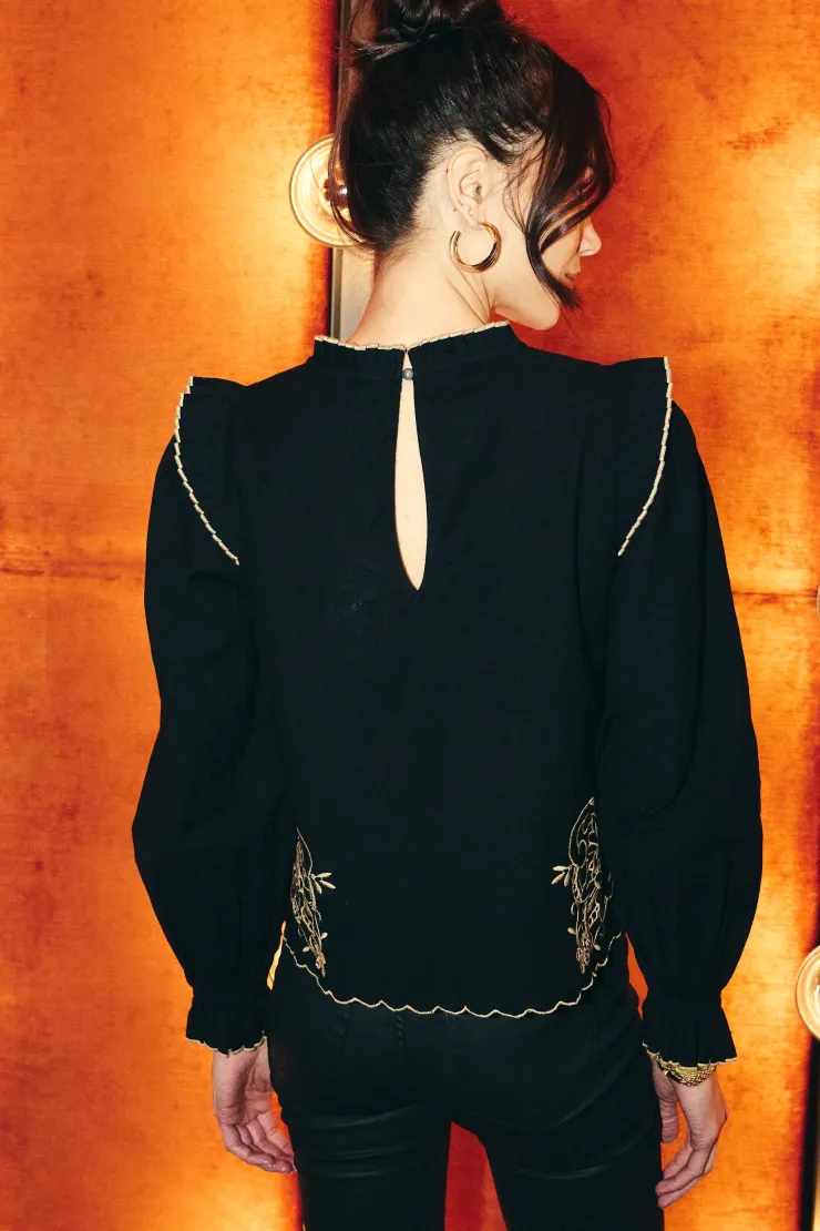 Fashion Bernice Top In Blouses
