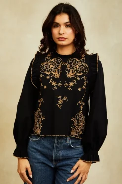 Fashion Bernice Top In Blouses