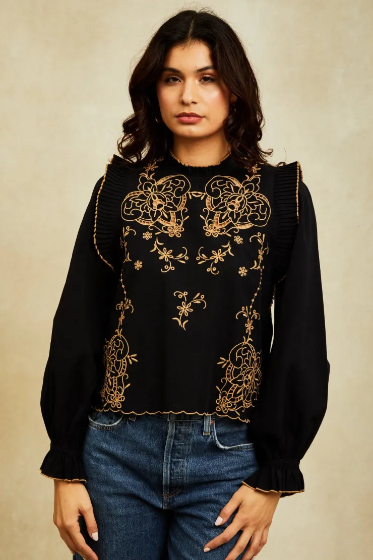 Fashion Bernice Top In Blouses