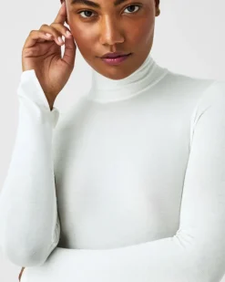 Sale Better Base Long Sleeve Turtleneck Tee In Basics And Tees