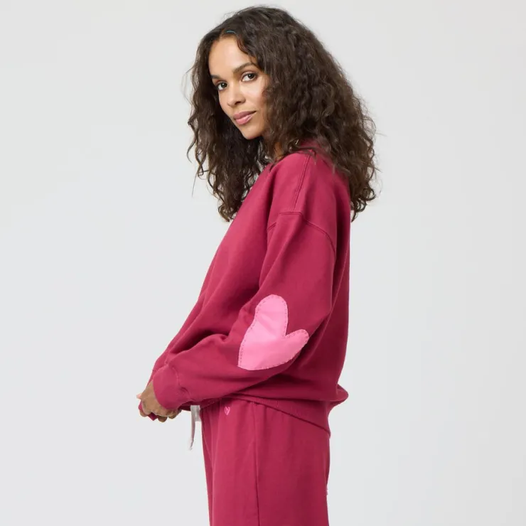 Fashion Boyfriend Imperfect Heart Sweatshirt In Basics And Tees|Shop All Athleisure