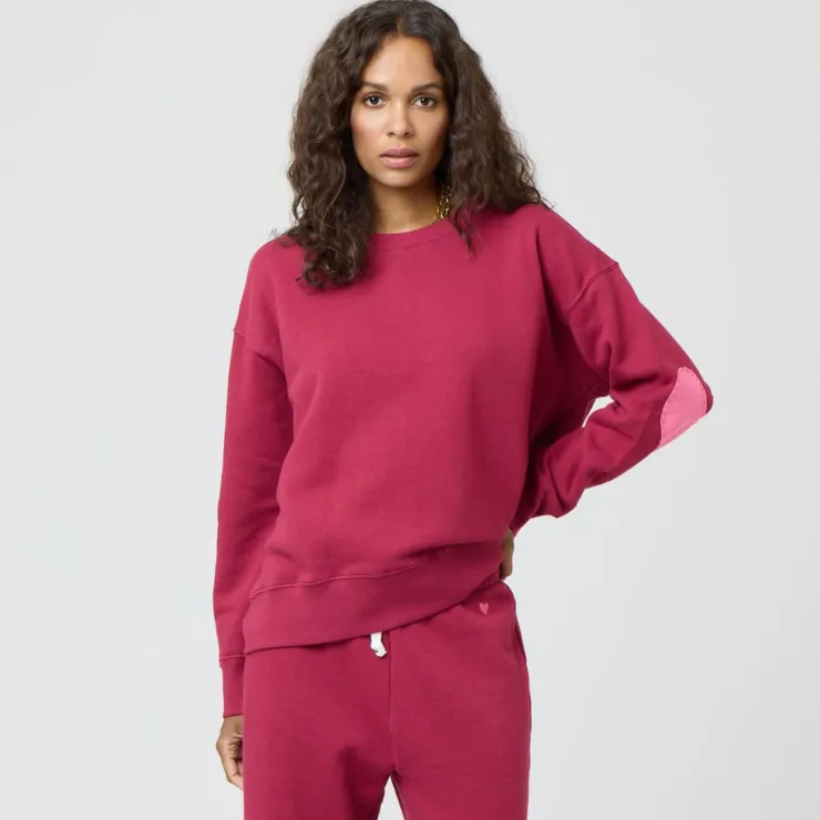 Fashion Boyfriend Imperfect Heart Sweatshirt In Basics And Tees|Shop All Athleisure