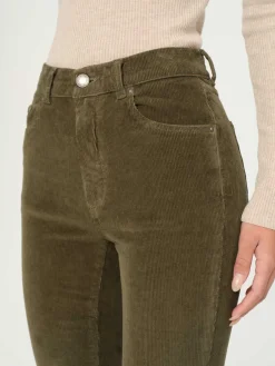 Outlet Bridget Cropped Corduroy Pant In Pants|Denim