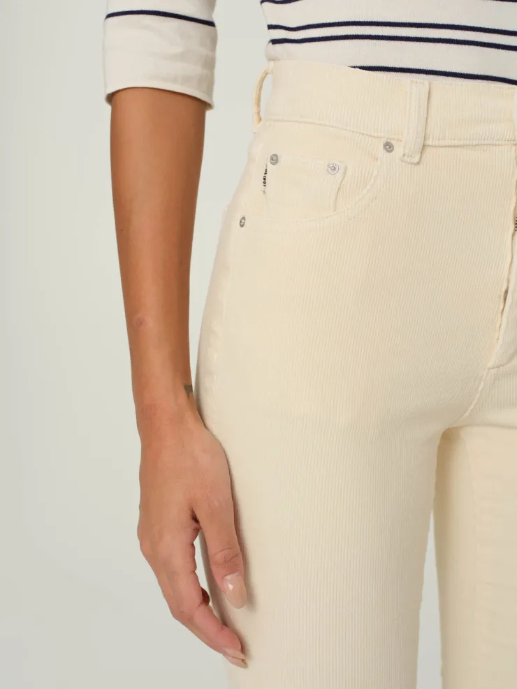 Fashion Bridget Cropped Corduroy Pant In Pants|Denim