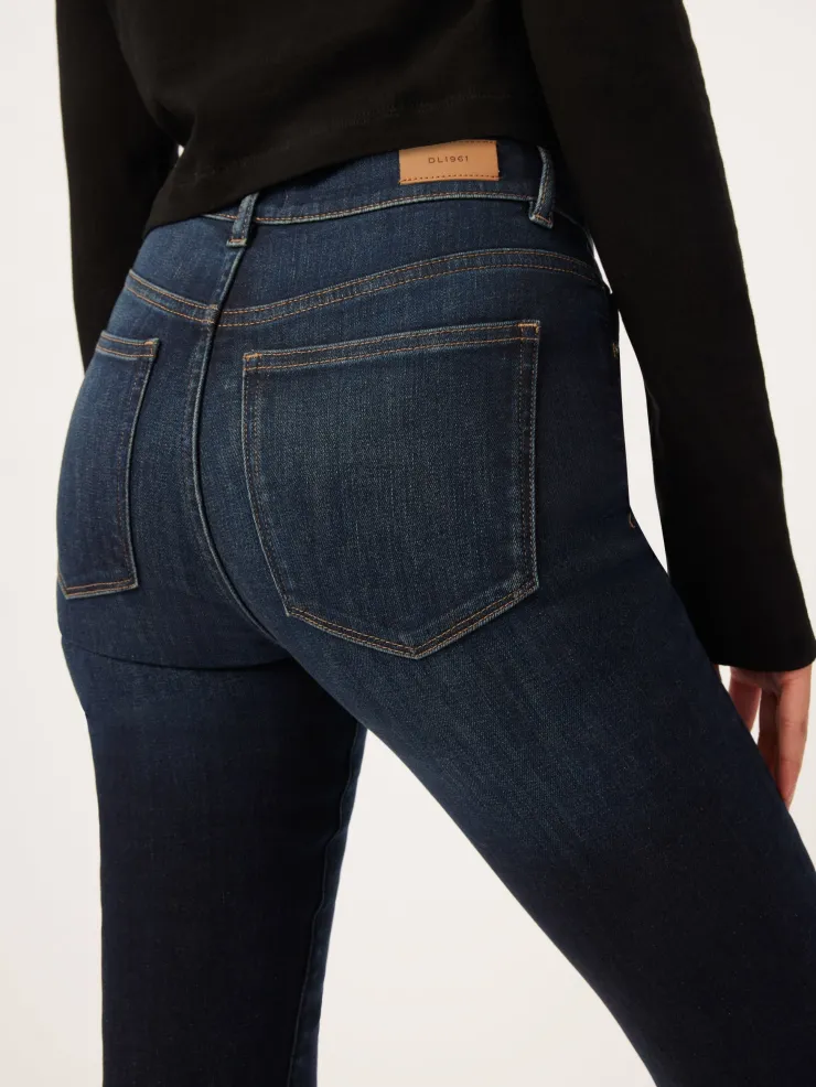 Sale Bridget Cropped Denim In Denim