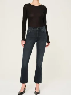 Discount Bridget Cropped Denim In Denim