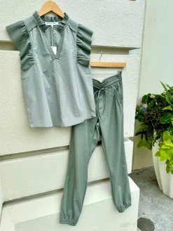 Fashion Cabo Vegan Leather Jogger In Pants|Shop All Matching Sets