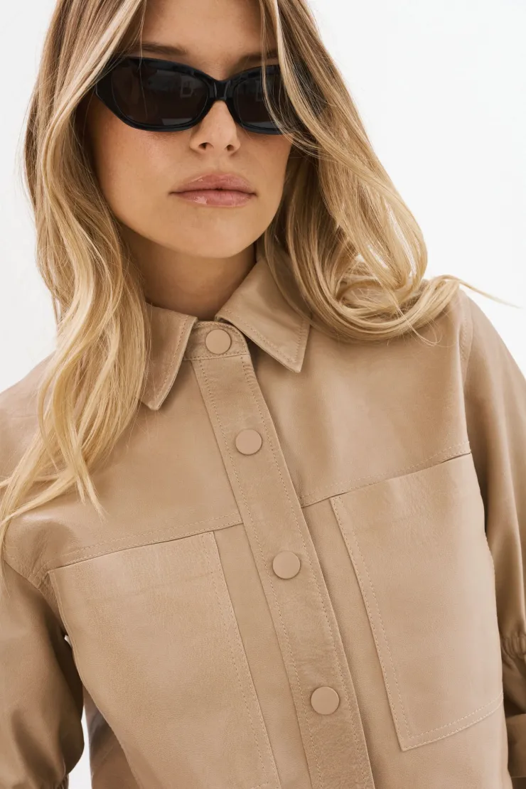 Sale Carolina Ruffle Sleeve Jacket In All Outerwear