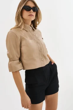 Sale Carolina Ruffle Sleeve Jacket In All Outerwear