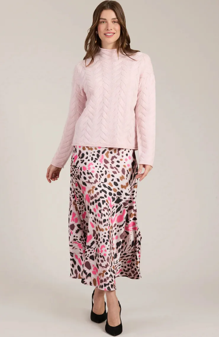 Sale Cashmere Basketweave Sweater In Sweaters