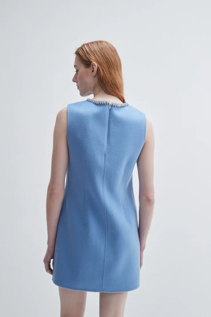 Discount Cashmere Crystal Trim Dress In Shop All Matching Sets