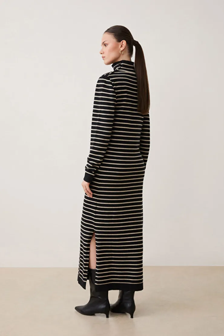 Outlet Chadela Striped Maxi Dress In Sweaters