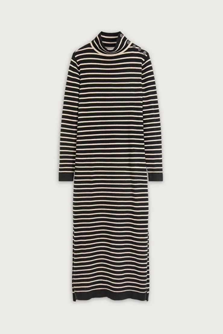 Outlet Chadela Striped Maxi Dress In Sweaters