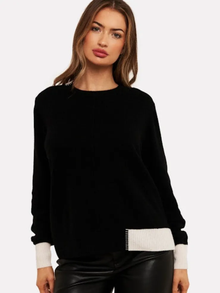 Best Colour Pop Maria Sweater In /Organic White Sweaters