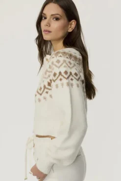 Hot Fair Isle Cardigan In Sweaters