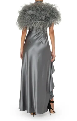 Hot Feather Bolero In Special Occasion Dresses