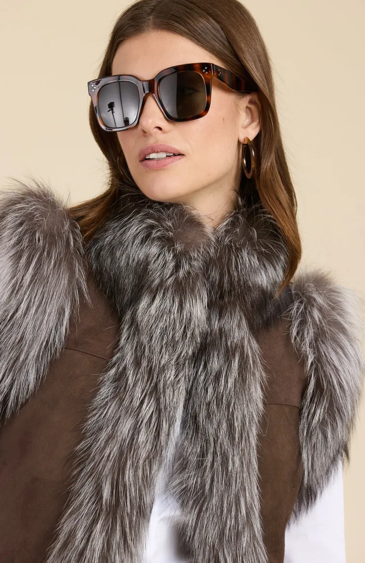 Best Fur Suede Vest In All Outerwear