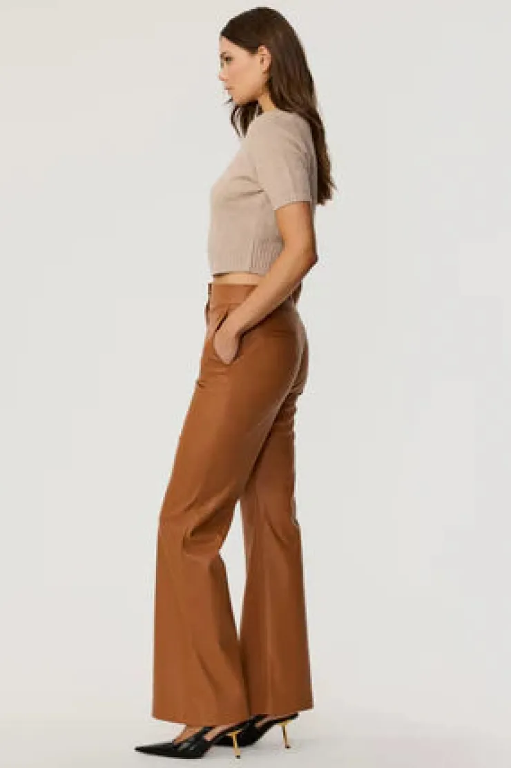 Hot Gaia Vegan Leather Pant In Pants