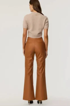 Hot Gaia Vegan Leather Pant In Pants