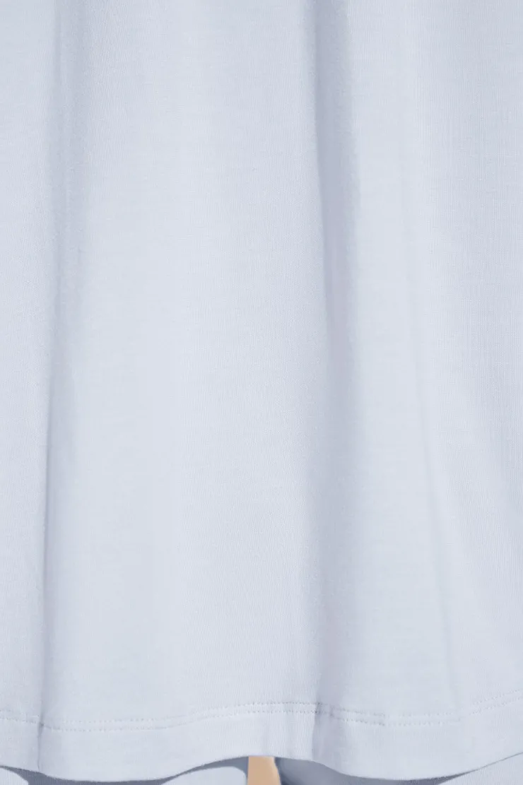 Hot Gisele Tencel Modal Long PJ Set In /Ivory All Loungwear