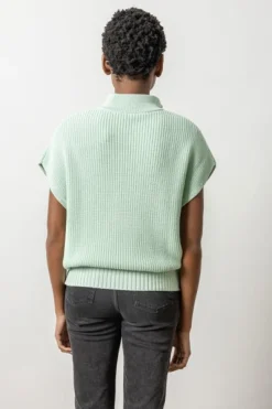 Outlet Half Zip Poncho Sweater In Sweaters
