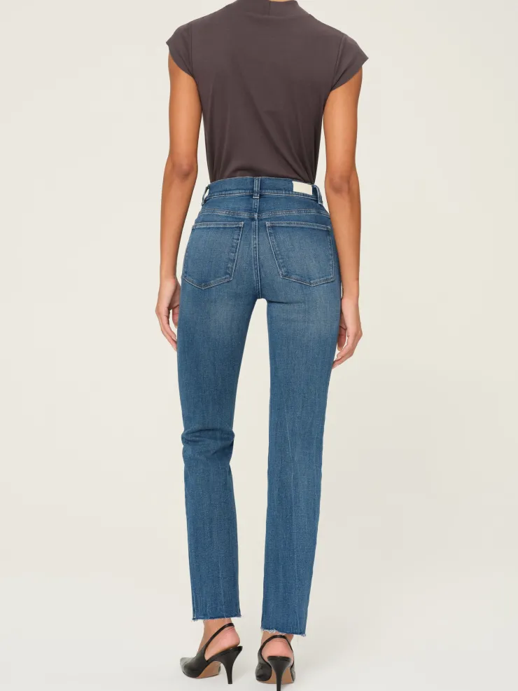 Online Halle Straight Leg Denim In Denim