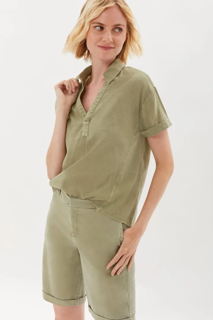 Hot Hutton Pullover Top In *FINAL SALE* Blouses