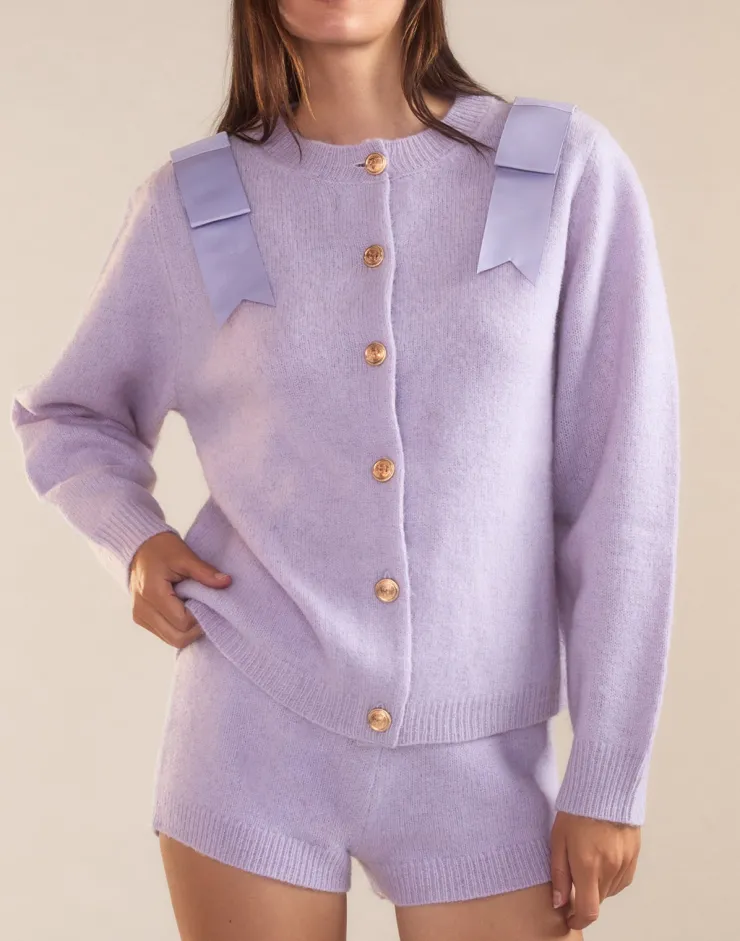 Discount Ivy Wool Cardigan In Sweaters