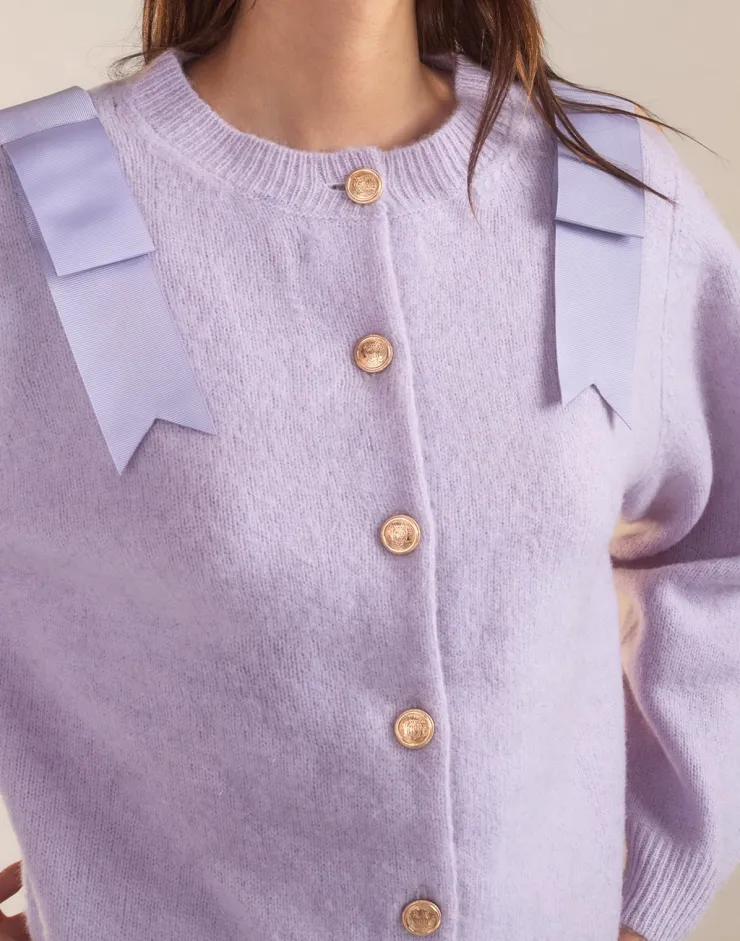 Discount Ivy Wool Cardigan In Sweaters