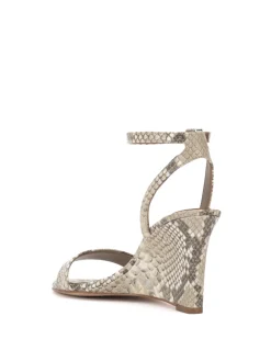 Fashion Jefany Wedge Sandal In Snake Light Taupe Sandals|Heels