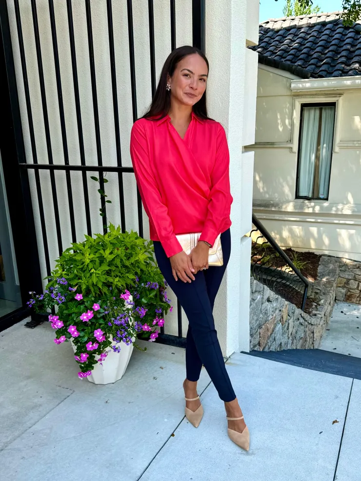 Hot Jenni Long Sleeve Top In *FINAL SALE* Blouses