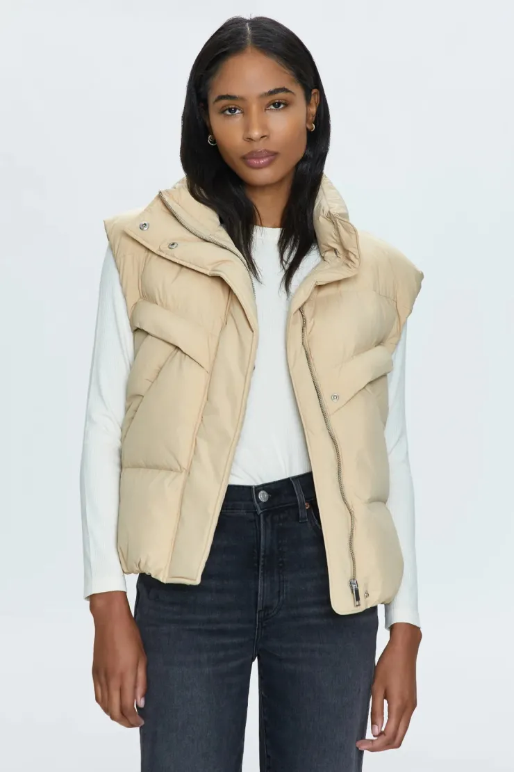 Discount Joss Puffy Vest In Basics And Tees|All Outerwear