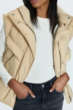 Discount Joss Puffy Vest In Basics And Tees|All Outerwear