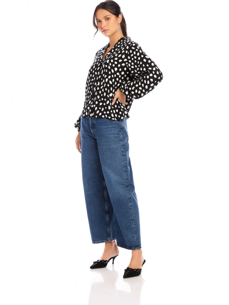 Hot Kieran Blouson Sleeve Blouse In Print Blouses|Shop All Matching Sets