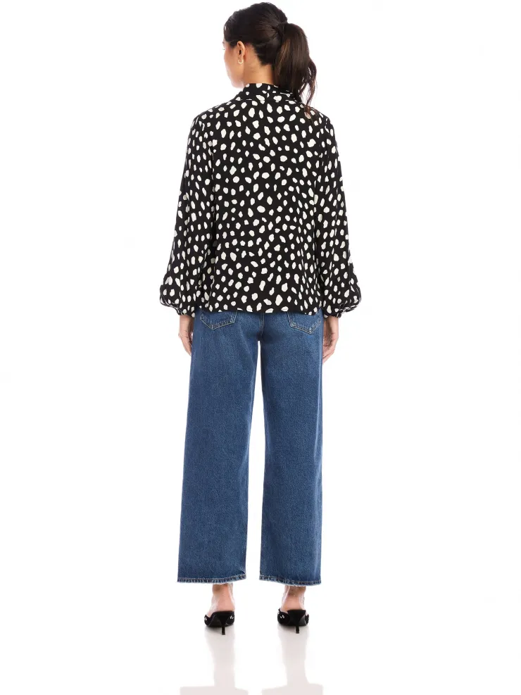 Hot Kieran Blouson Sleeve Blouse In Print Blouses|Shop All Matching Sets