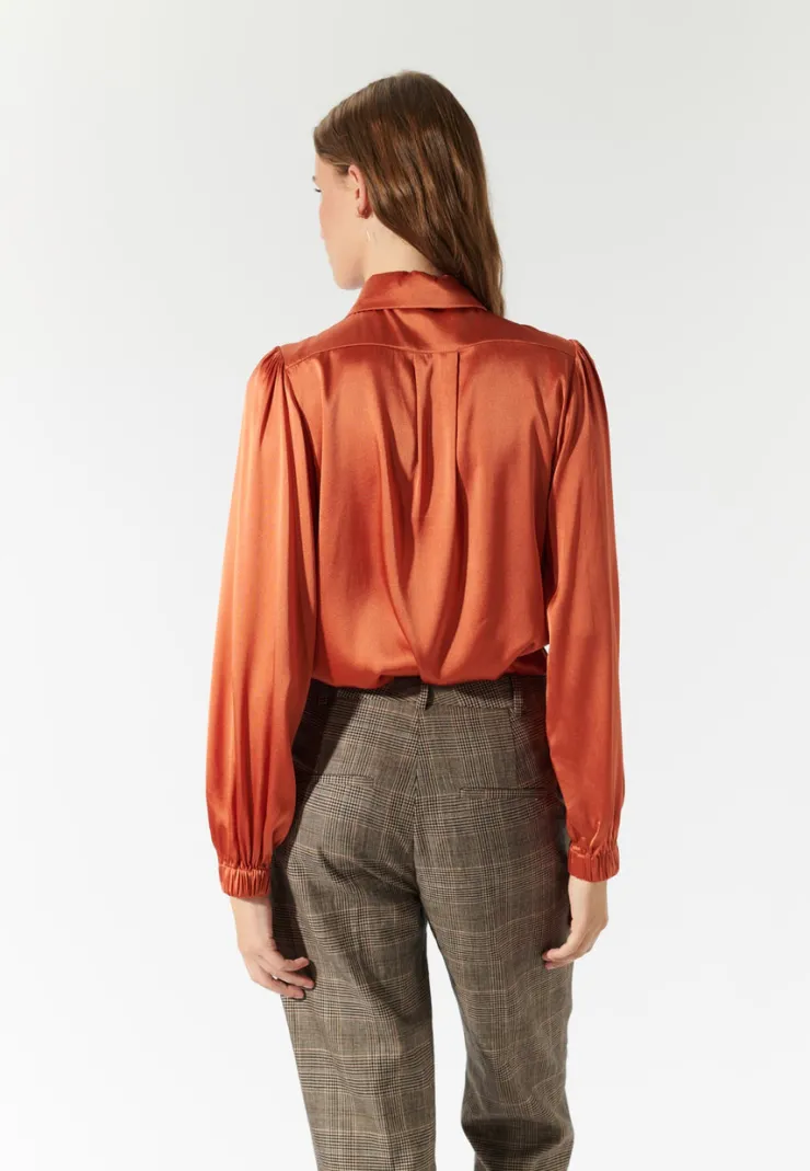 Sale Kikki Bow Blouse In Blouses