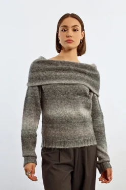 Online Knitted Sweater In Sweaters